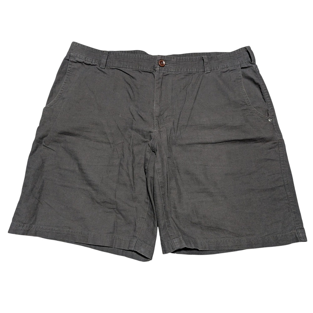 Columbia Shorts Mens 40 Gray Hemp Blend Omni-Shade Regular Fit Hiking 10in
